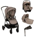 Poussette TRIO Triv Next + Siège-auto Pipa Next + Nacelle Lytl Cedar + Base Curv offerte
