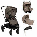 Poussette TRIV LX + Siège-auto Pipa Next + Nacelle Lytl Thunder + Base Curv offerte