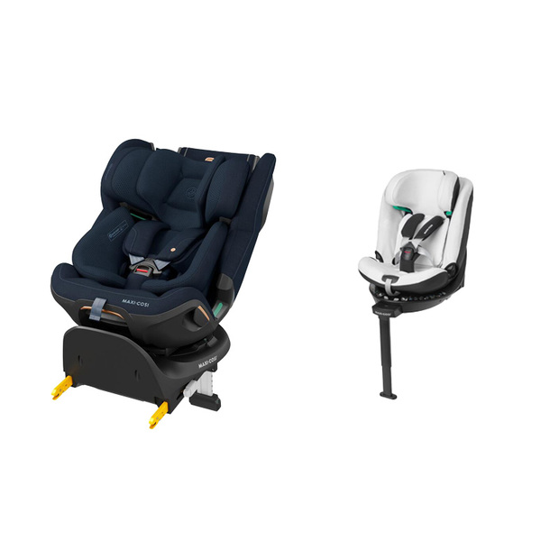 Siège auto Emerald 360 Pro Authentic Blue + Housse Natural white offerte MAXI COSI