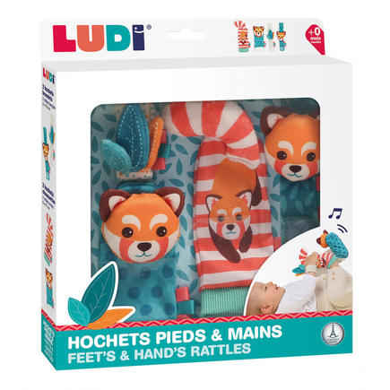 Hochet pied et main - Multicolor LUDI - 2