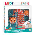 Hochet pied et main - Multicolor LUDI - 2