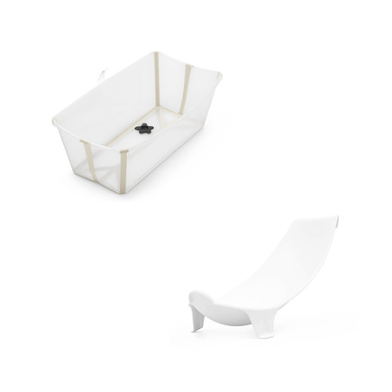 Baignoire Stokke® Flexi Bath® Sandy Beige + Transat OFFERT STOKKE
