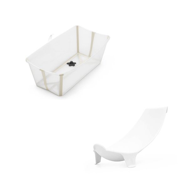 Baignoire Stokke® Flexi Bath® Sandy Beige + Transat OFFERT STOKKE