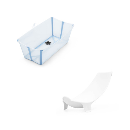 Baignoire Stokke® Flexi Bath® Ocean Blue + Transat OFFERT STOKKE