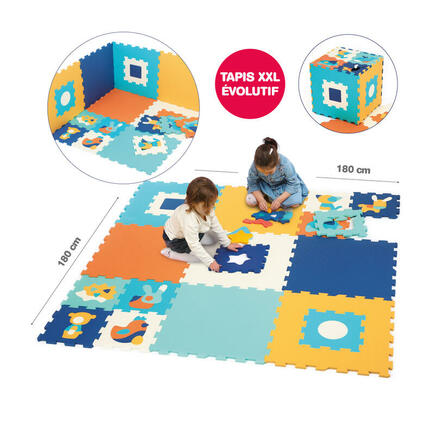 Jumbo tapis mousse - Multicolor LUDI - 2