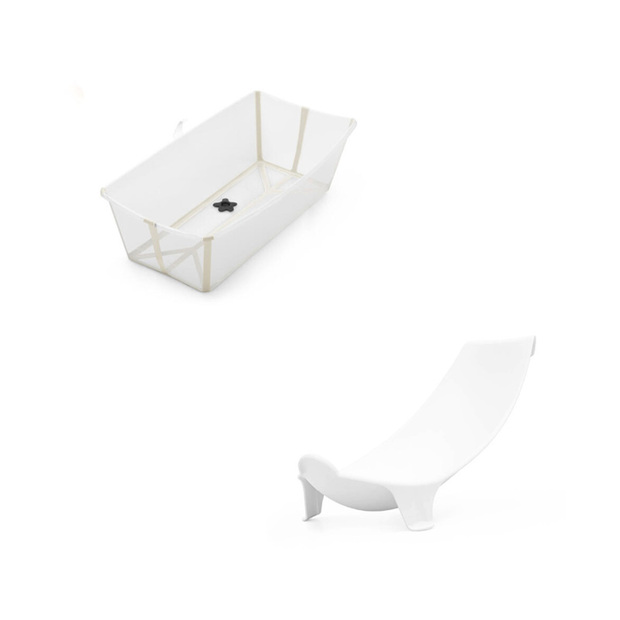 Baignoire Stokke® Flexi Bath® X-Large Sandy Beige + Transat OFFERT STOKKE