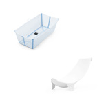 Baignoire Stokke® Flexi Bath® X-Large Ocean Blue + Transat OFFERT