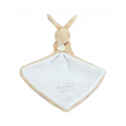 Doudou Lapin mouchoir 10 cm - Beige DOUDOU ET COMPAGNIE - 4