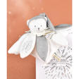 Doudou plat pétales Ours Blanc Argente - 25 cm DOUDOU ET COMPAGNIE - 7