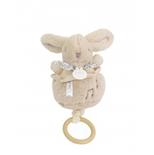 Lapin DOUDOU - Boite à musique Beige
