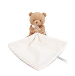 Doudou mouchoir- Mon petit ourson - Marron - 10 cm