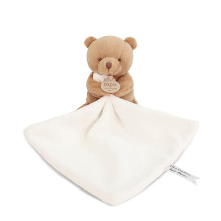 Doudou mouchoir- Mon petit ourson - Marron - 10 cm DOUDOU ET COMPAGNIE - 3