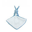 Doudou Lapin mouchoir 10 cm - Bleu DOUDOU ET COMPAGNIE - 5