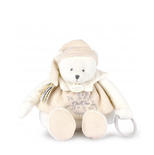 Peluche eveil Bébé Ours Beige - 30 cm