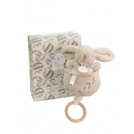 Lapin DOUDOU - Boite à musique Beige DOUDOU ET COMPAGNIE - 4