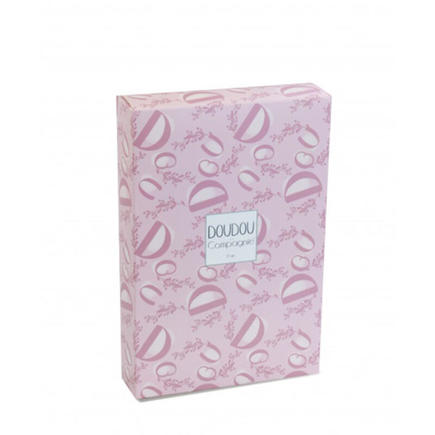 Doudou Lapin mouchoir 10 cm - Rose DOUDOU ET COMPAGNIE - 4