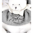 Peluche eveil Bébé Ours Blanc Argente - 30 cm DOUDOU ET COMPAGNIE - 5