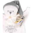 Doudou Ours cape Blanc Argente - 25 cm DOUDOU ET COMPAGNIE - 4