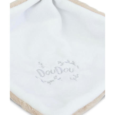 Doudou Lapin mouchoir 10 cm - Beige DOUDOU ET COMPAGNIE - 5