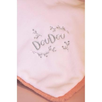 Doudou Lapin mouchoir 10 cm - Rose DOUDOU ET COMPAGNIE - 6