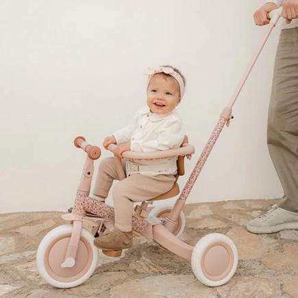 Tricycle 4 en 1 Fairy Garden Rose LITTLE DUTCH - 2