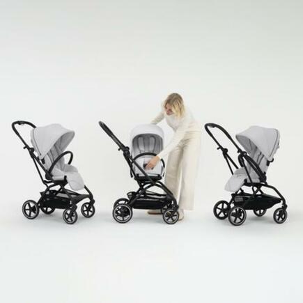 Poussette Eezy S Twist +2 BLK - Fog Grey CYBEX - 5
