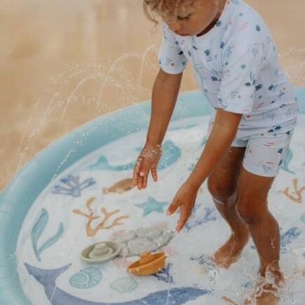 Tapis de jeu aquatique Rêves d'Océan Bleu LITTLE DUTCH - 3