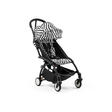Poussette YOYO3 Pack 6+ Zèbre / Cadre Noir STOKKE