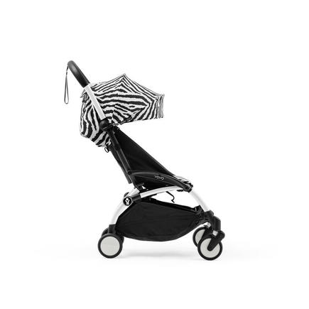 Poussette YOYO3 Pack 6+ Zèbre / Cadre Blanc STOKKE - 14