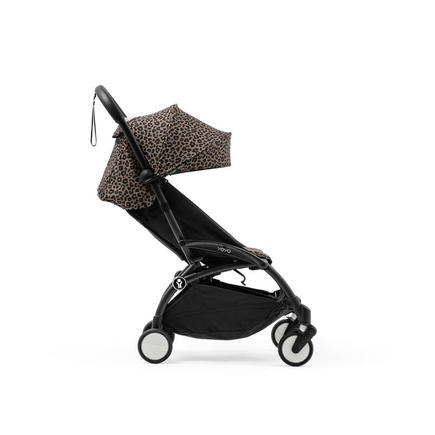 Poussette YOYO3 Pack 6+ Léopard / Cadre Noir STOKKE - 12