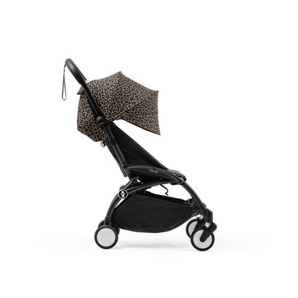 Poussette YOYO3 Pack 6+ Léopard / Cadre Noir STOKKE - 15