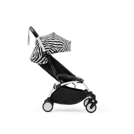 Poussette YOYO3 Pack 6+ Zèbre / Cadre Blanc STOKKE - 10