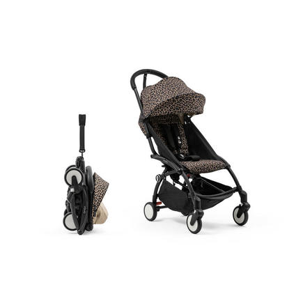 Poussette YOYO3 Pack 6+ Léopard / Cadre Noir STOKKE - 17