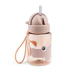Gourde à paille Playground 280ml Rose