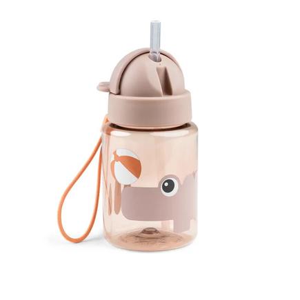 Gourde à paille Playground 280ml Rose DONE BY DEER
