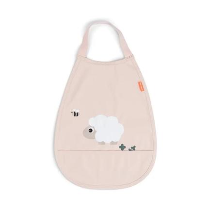 Bavoir élastique Tiny Farm Rose DONE BY DEER