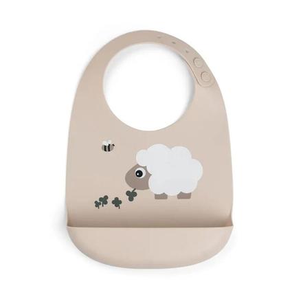 Bavoir en silicone Sheepy Sable DONE BY DEER