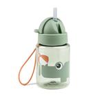 Gourde à paille Playground 280ml Vert