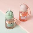 Gourde à paille Playground 280ml Rose DONE BY DEER - 3