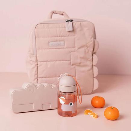 Gourde à paille Playground 280ml Rose DONE BY DEER - 5