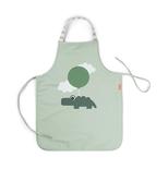Tablier imperméable pour enfants Happy Clouds Vert