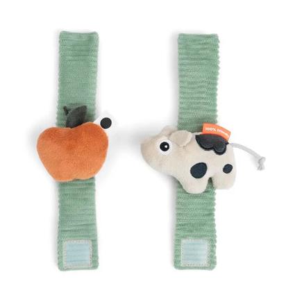 Lot de 2 bracelets hochets Dotti Vert DONE BY DEER - 2