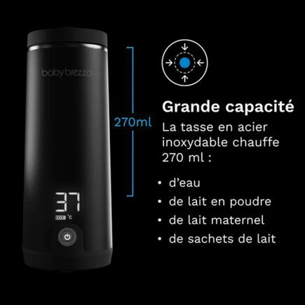 Chauffe biberon nomade Superfast Portable Bottle Warmer Noir BABY BREZZA - 4