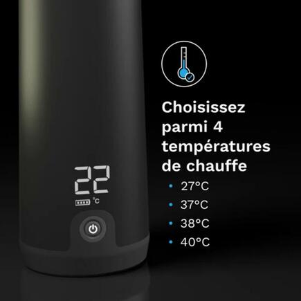 Chauffe biberon nomade Superfast Portable Bottle Warmer Noir BABY BREZZA - 3