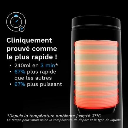 Chauffe biberon nomade Superfast Portable Bottle Warmer Noir BABY BREZZA - 2