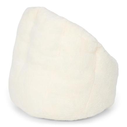 Pouf bouclette Newborn Naturals Blanc LITTLE DUTCH - 2