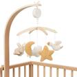 Mobile musical en bois Newborn Naturals Multicolore LITTLE DUTCH - 7