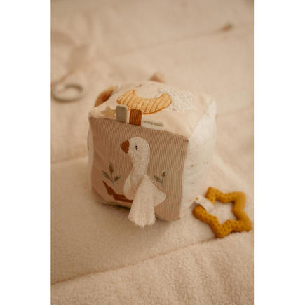 Cube d'activités Soft Newborn Naturals Multicolore LITTLE DUTCH - 10