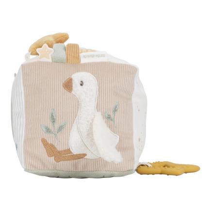 Cube d'activités Soft Newborn Naturals Multicolore LITTLE DUTCH - 5