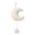Peluche musicale Lune et Etoile Newborn Naturals Blanc LITTLE DUTCH - 2